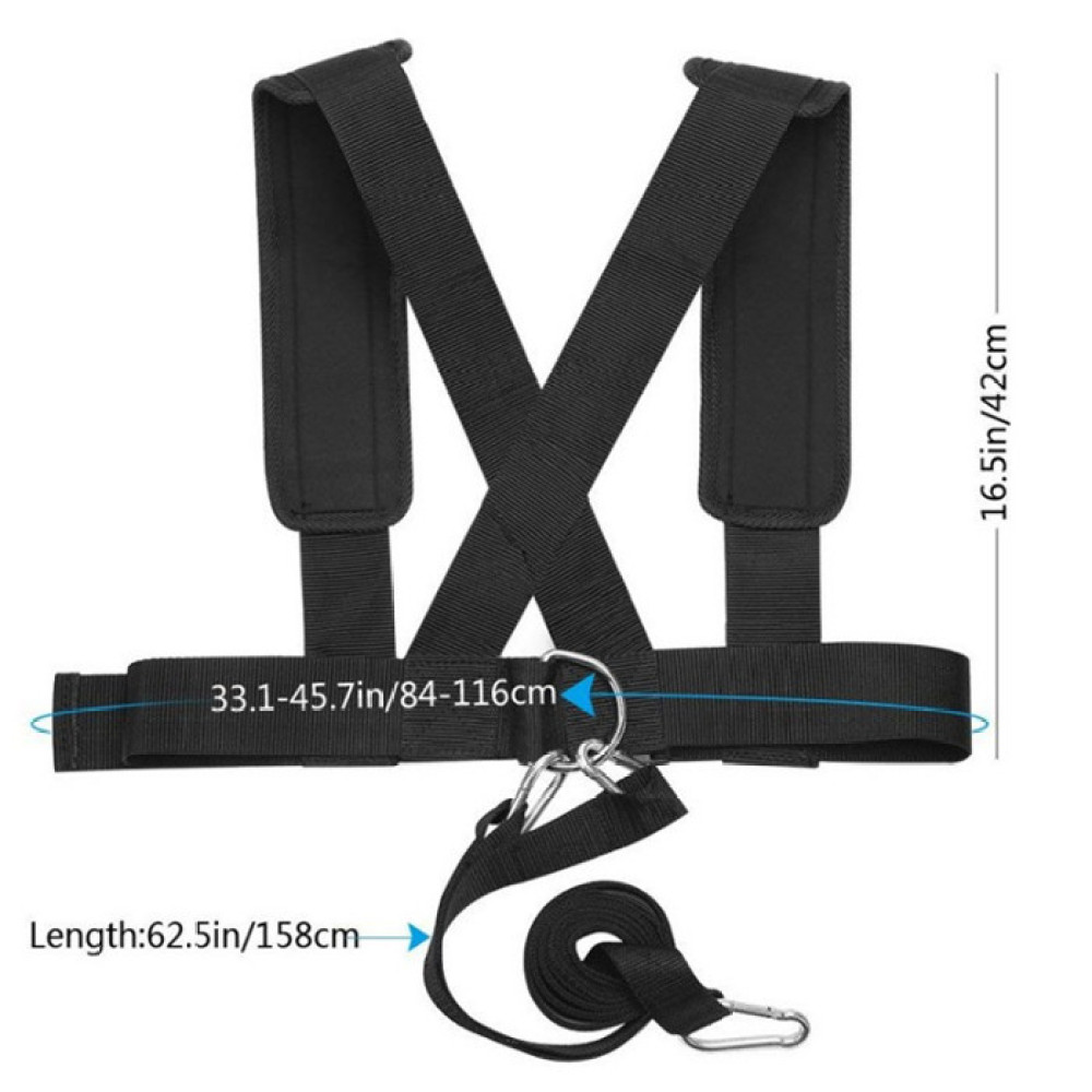 Crossfit Training Gear - 퍼포먼스 저항 슬레드 하네스 조끼 스프린트