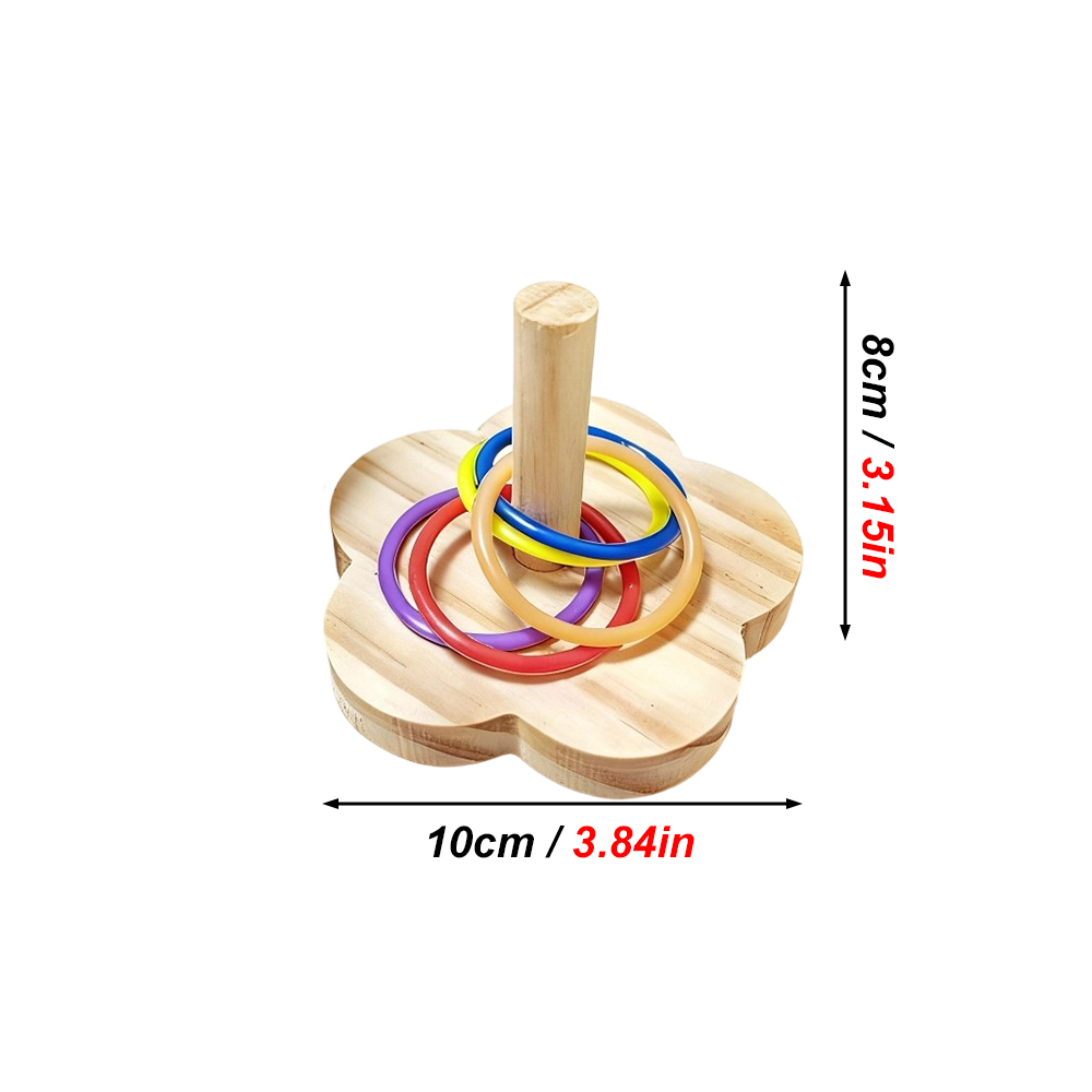 1PC 나무 재질 앵무새 지능 훈련 장난감, 화려한 링 - Gymnastic Ring Wood 리뷰 및 가격